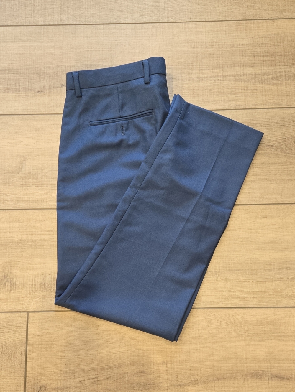Topman Navy Trousers Slim Fit